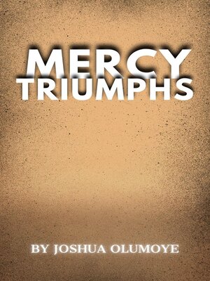 cover image of Mercy Triumphs